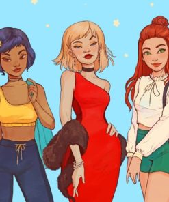 Clover Fanart Totally Spies painting by numbers