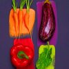 Colorful Vegetables Colorful Vegetables painting by numbers