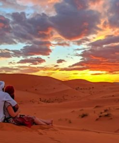 A Couple In The Sahara paint by numbers