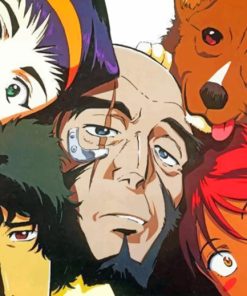 Cowboy Bebop paint by numbers