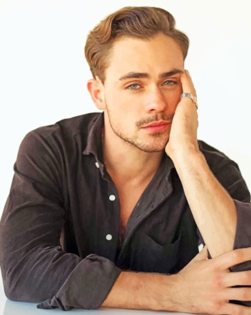 Dacre Montgomery paint by numbers