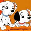 Dalmatians Disney Dogs paint by numbers