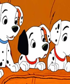 Disney painting by numbers Dalmatians