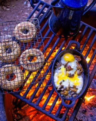 Delicious Breakfast painting by numbers