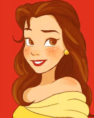 Disney Princess painting by numbers