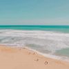 Drone View Of Sand Beach painting by numbers