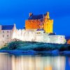 Eilean Donan Castle In Night paint by numbers