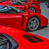 Ferrari Cars painting by numbers