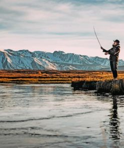 Fishing In The Lake paint by numbers