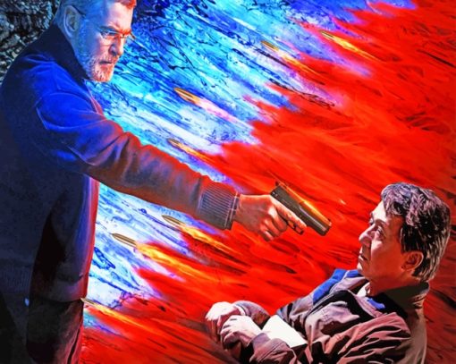 Foreigner Art painting by numbers