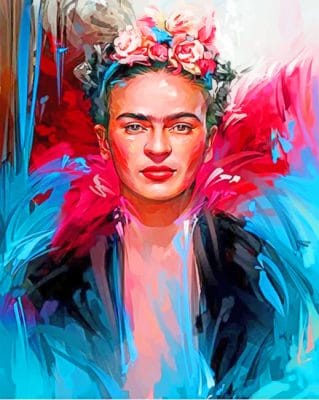 Frida Kahlo Art paint by numbers
