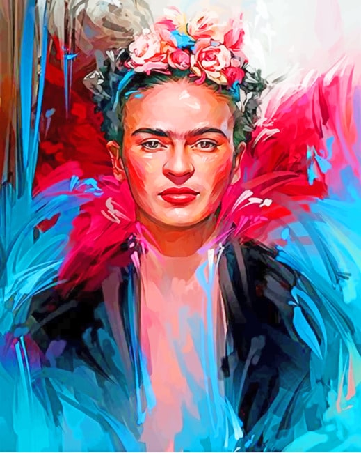 Frida Kahlo Art paint by numbers