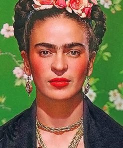 Frida Kalho Portrait painting by numbers