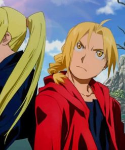 Full metal Alchemist Characters paint by numbers