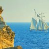 Galleon Ship On Sea painting by numbers