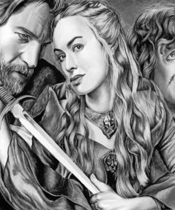 Game Of Thrones painting by numbers