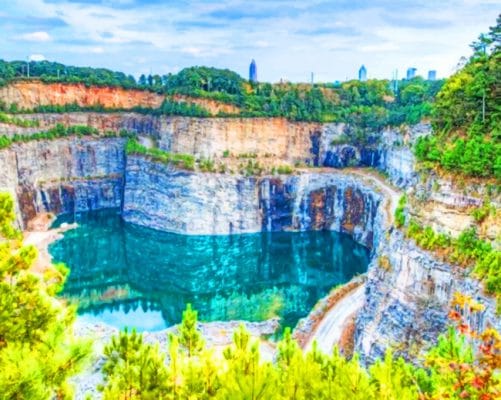 Georgia Quarry Atlanta paint by numbers