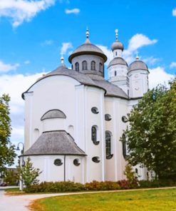 German Parish Church paint by numbers