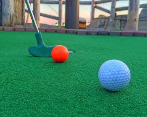 Golf Balls paint by numbers