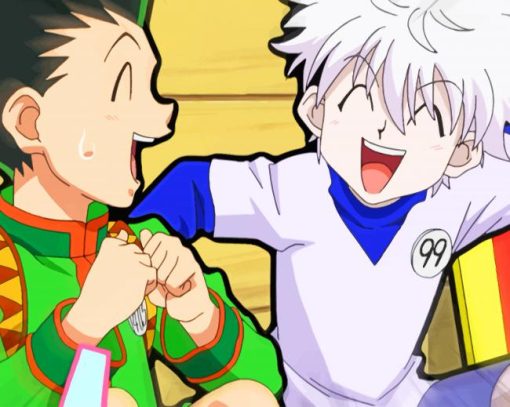 Gon And Killua paint by numbers