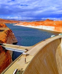 Glen Canyon National Recreation Area painting by numbers