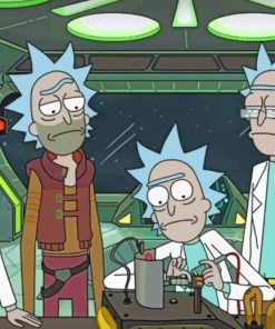 Group Of Ricks paint by numbers