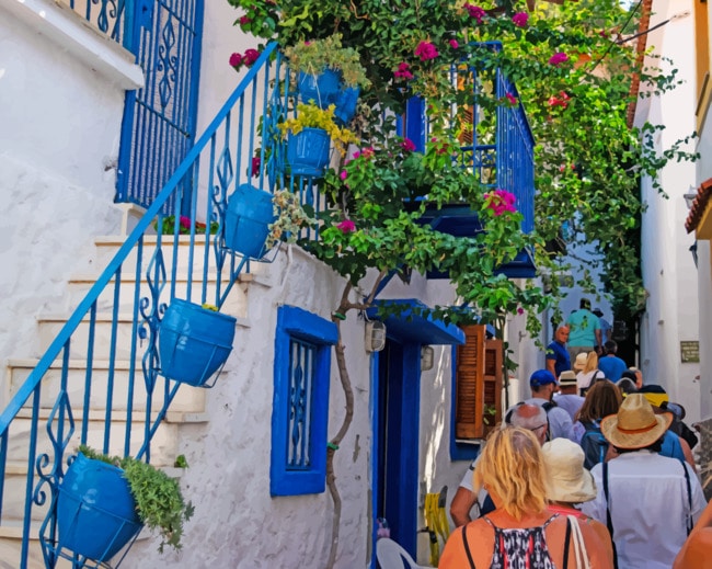 Group Of Tourism painting by numbers
