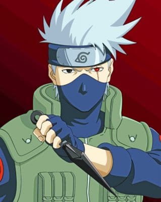 hatake kakashi paint by numbers