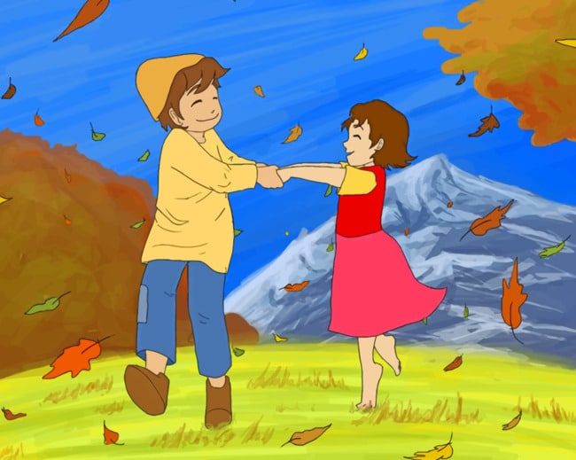 Heidi And Peter painting by numbers