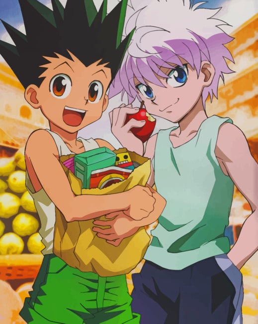 Hunter X Hunter painting by numbers