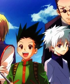 Hunter X Hunter Main Characters paint by numbers