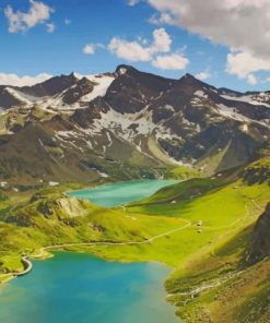 Italian Mountains And Lakes paint by numbers