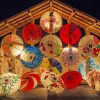 Japanese Umbrellas painting by numbers