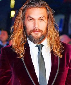 Jason Momoa paint by numbers