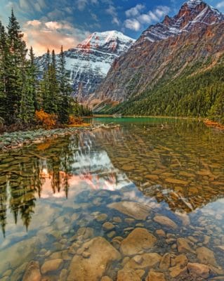 Jasper The National Park painting by numbers