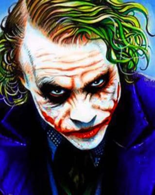 Jocker Pop Art painting by numbers