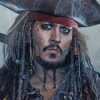 John Christopher Depp II painting by numbers