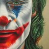 Colored Pencils drawing Of The Joker painting by numbers