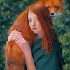 Katerina Plotnikova Fox paint by numbers
