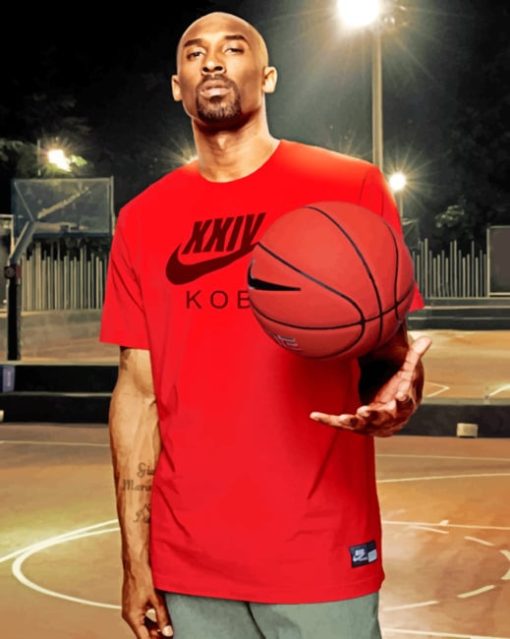 Kobe Bryant paint by numbers