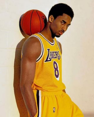 Kobe Bryant painting by numbers