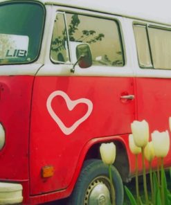 Valentines Day Van painting buy numbers