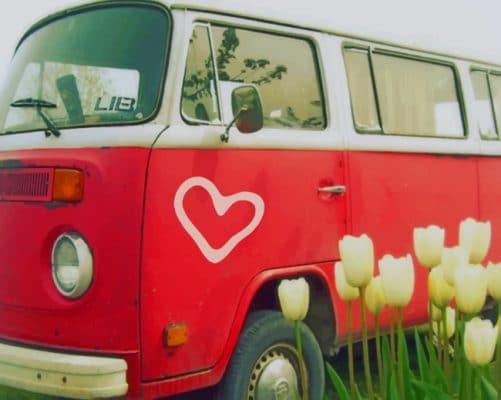 Valentines Day Van painting buy numbers