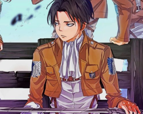 Levi Ackerman paint by numbers