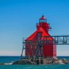 The Sturgeon Bay Ship Canal painting by numbers