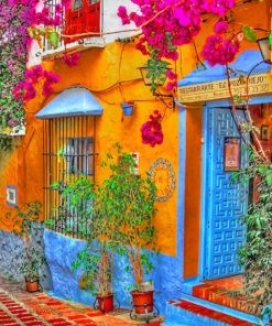 Marbella Spain painting by numbers