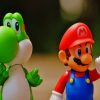 Mario And Yoschi Toys paint by numbers