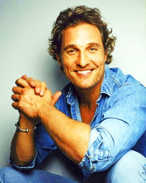 Matthew Mcconaughey paint by numbers
