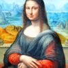 Mona Lisa paint by numbers