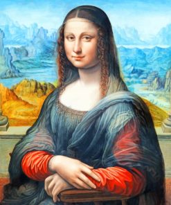 Mona Lisa paint by numbers